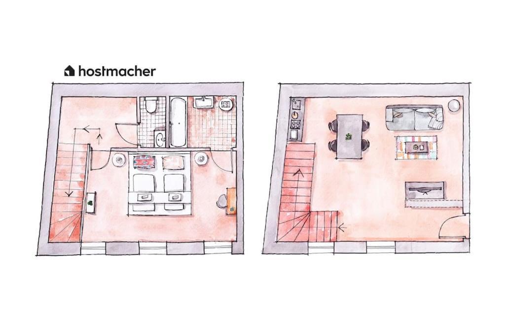 Neat 1br Duplex By Metro And Center By Hm Viena